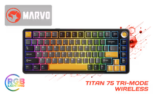 marvo-titan-75-tri-mode-mechanical-keyboard - Image 1