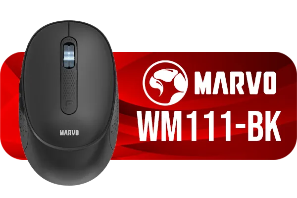 Marvo WM111-BK Wireless Mouse