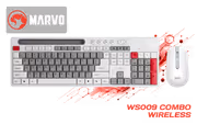 MARVO WS009 Wireless Keyboard & Mouse Combo — 1600 DPI, 6 Buttons - image 1