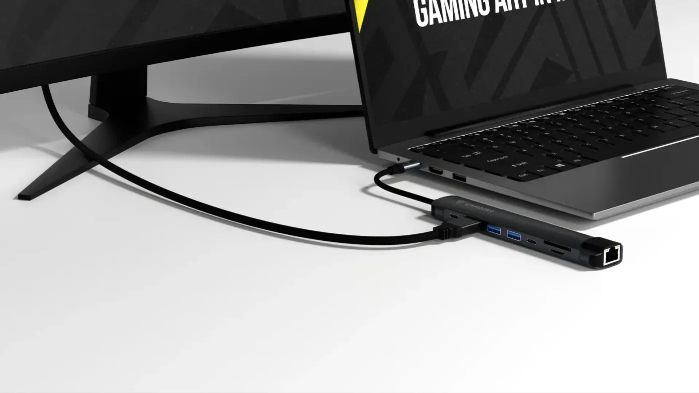 Demonstration of 4K HDMI output for clear screen mirroring and extension