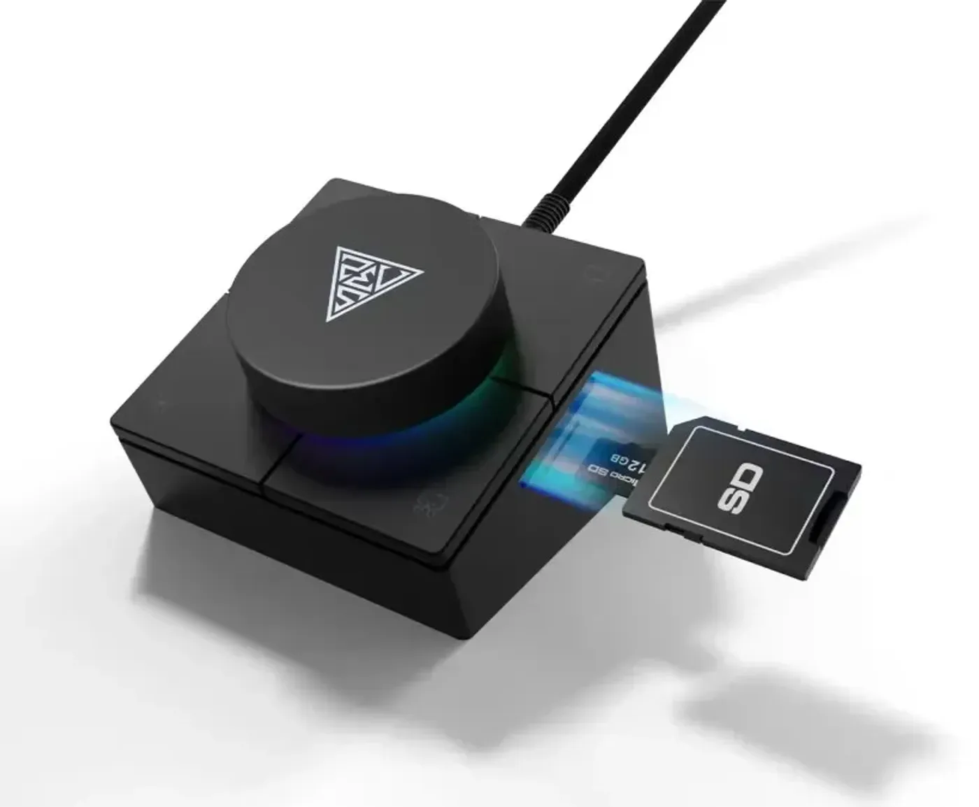 Expansion hub high-speed data transfer ports and universal card reader slots