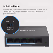 MERCUSYS MS105GP 5-Port Gigabit PoE+ Switch — 65W Budget - image 10