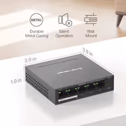 MERCUSYS MS105GP 5-Port Gigabit PoE+ Switch — 65W Budget - image 11