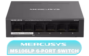 mercusys-ms106lp-poe-plus-6-port-switch mercusys-ms106lp-poe-plus-6-port-switch - Image 1