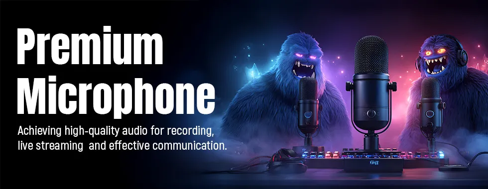 Premium Microphone for Quality Sound 🎤
