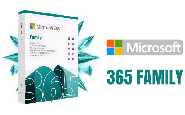 Microsoft 365 Family 12-Month Subscription — Up to 6 People - image 1 Microsoft 365 Family 12-Month Subscription — Up to 6 People - image 1