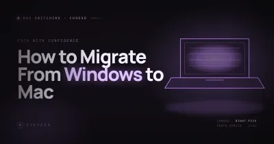 How to Migrate From Windows to Mac — Complete Switching Guide (South Africa, 2026)