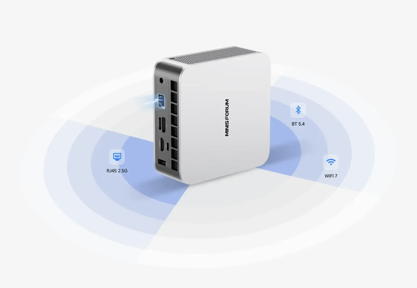 MINISFORUM AI X1-255 Mini PC — Ryzen 7, 16GB DDR5, 512GB SSD | Evetech