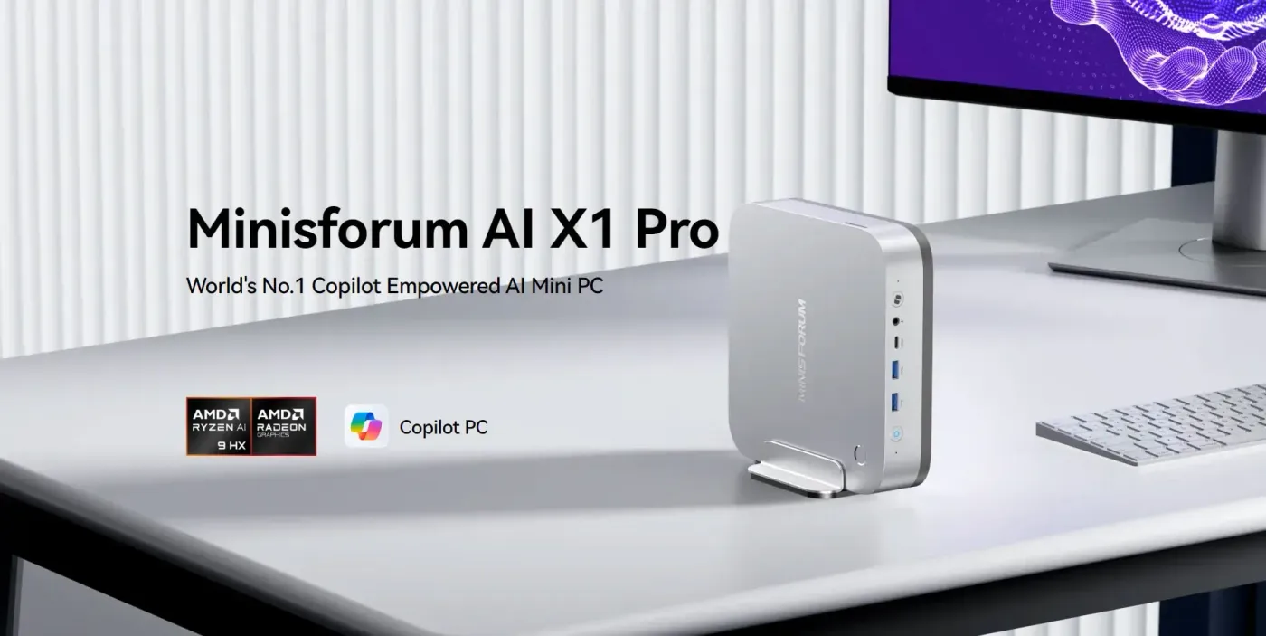 中古 Minisforum AI X1 PRO MEM 96GB+SSD 2TB Minisforum AI X1 Pro Refurbished
