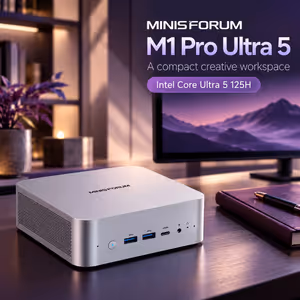 MINISFORUM M1 Pro Ultra 5 Mini PC, i5-125H, WiFi 7 - image 2