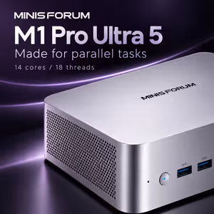 MINISFORUM M1 Pro Ultra 5 Mini PC, i5-125H, WiFi 7 - image 4