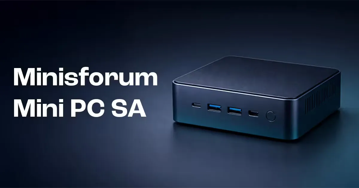Minisforum Mini PC - Compact PCs South Africa | Evetech