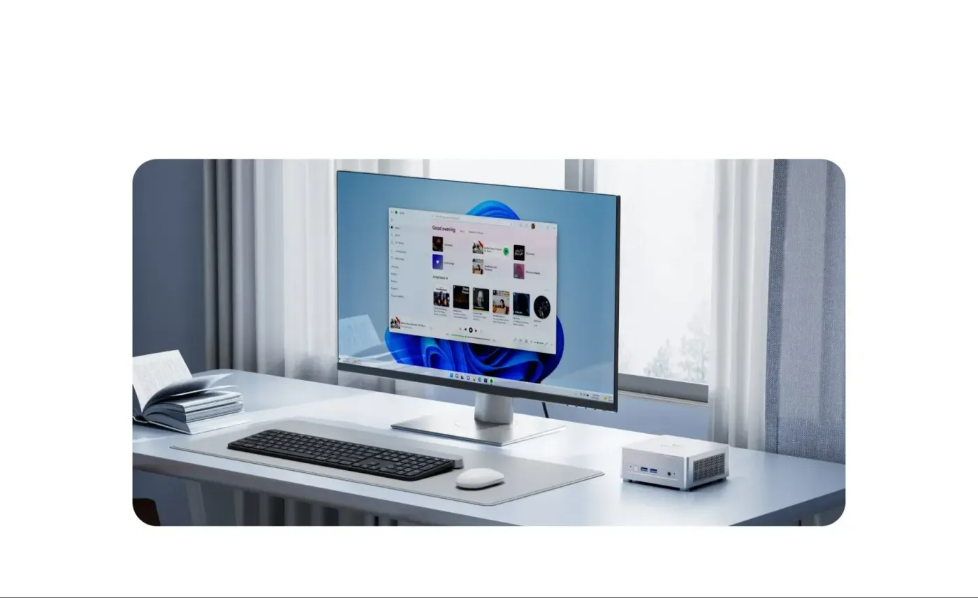 Mini PC with pre-installed Windows 11 for seamless performance