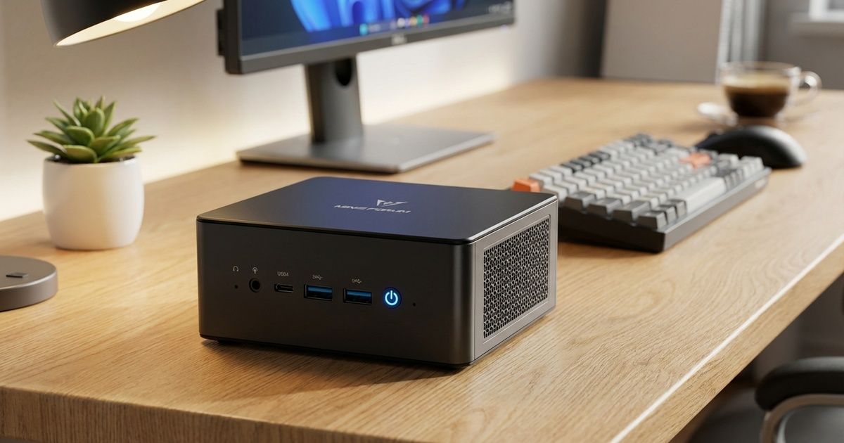 MINISFORUM UM890 Pro Mini PC — Ryzen 9, 32GB, 1TB | Evetech