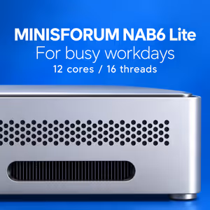 MINISFORUM NAB6 Lite i5-12600H Mini PC (8GB/512GB) - image 4