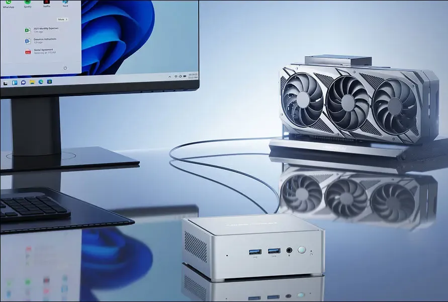 MINISFORUM NAB9 Plus i9-12900HK Mini PC — 16GB/512GB, Triple MINISFORUM NAB9 Plus i9-12900HK Mini PC — 16GB/512GB, Triple