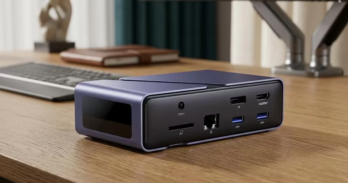 MINISFORUM TB4-01 Thunderbolt 4 Docking Station with HDMI 2.1