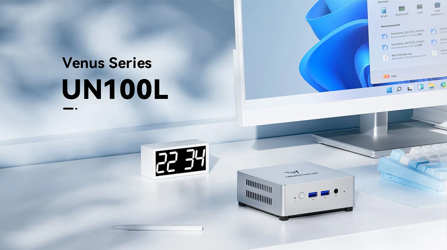 MINISFORUM UN100L Mini PC – N100, 16GB LPDDR5, 512GB SSD | Evetech