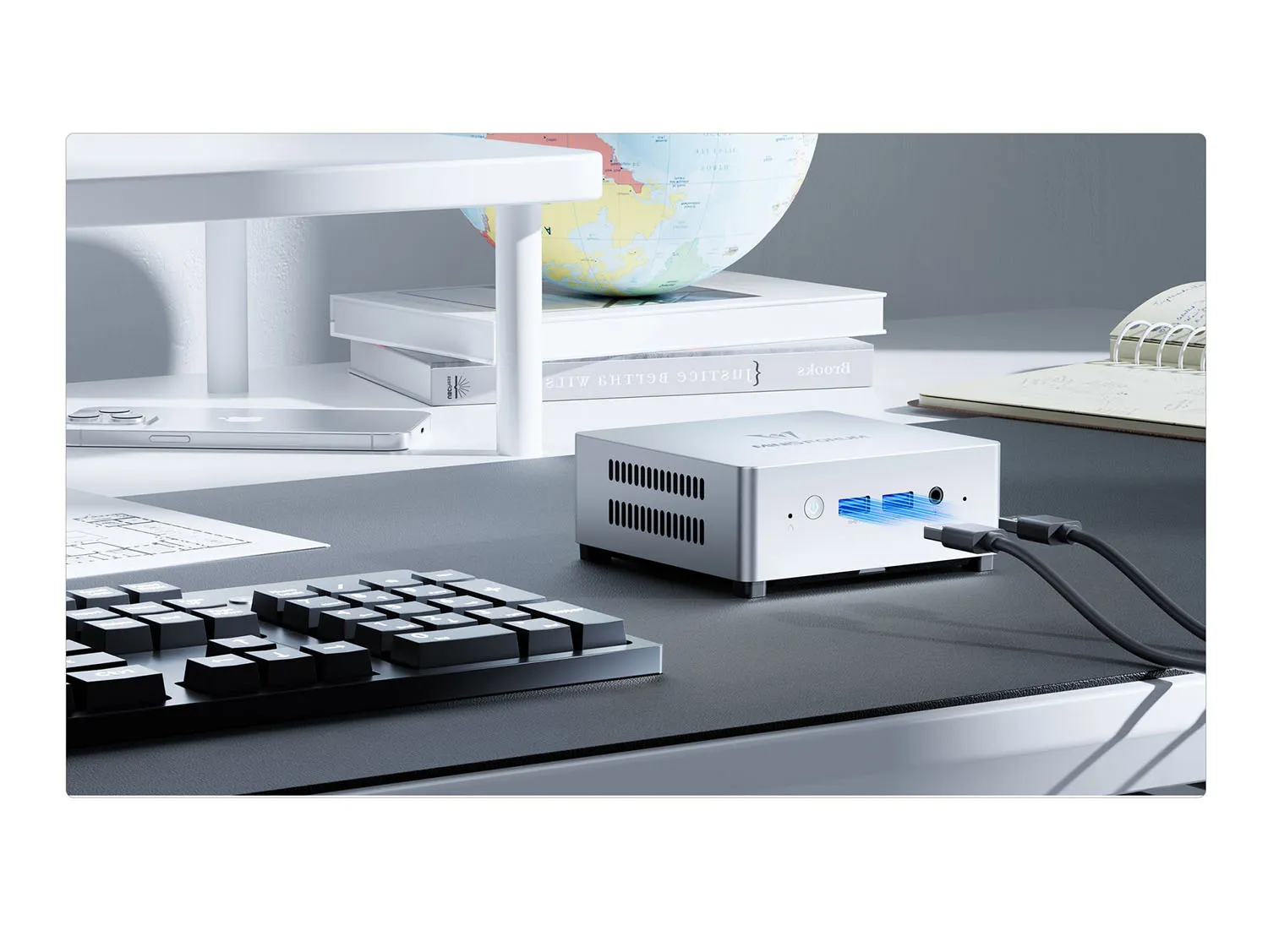 MINISFORUM UN100L Mini PC – N100, 16GB LPDDR5, 512GB SSD | Evetech