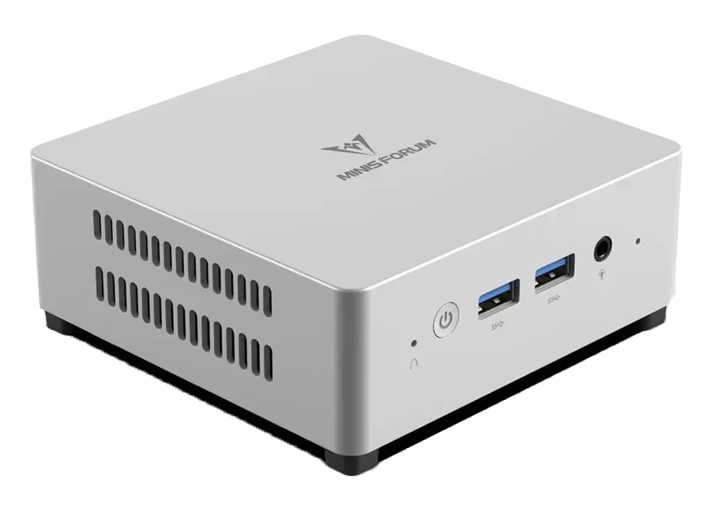 MINISFORUM UN100L Mini PC – N100, 16GB LPDDR5, 512GB SSD | Evetech