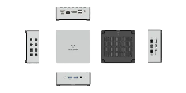 MINISFORUM UN100L Mini PC – N100, 16GB LPDDR5, 512GB SSD | Evetech