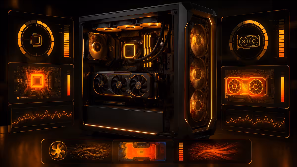 Monitor PC temperatures