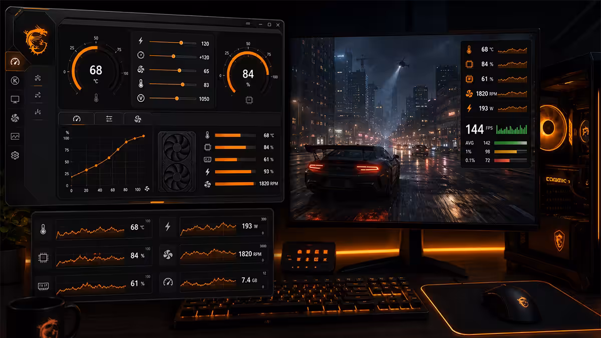 MSI Afterburner RTSS overlay