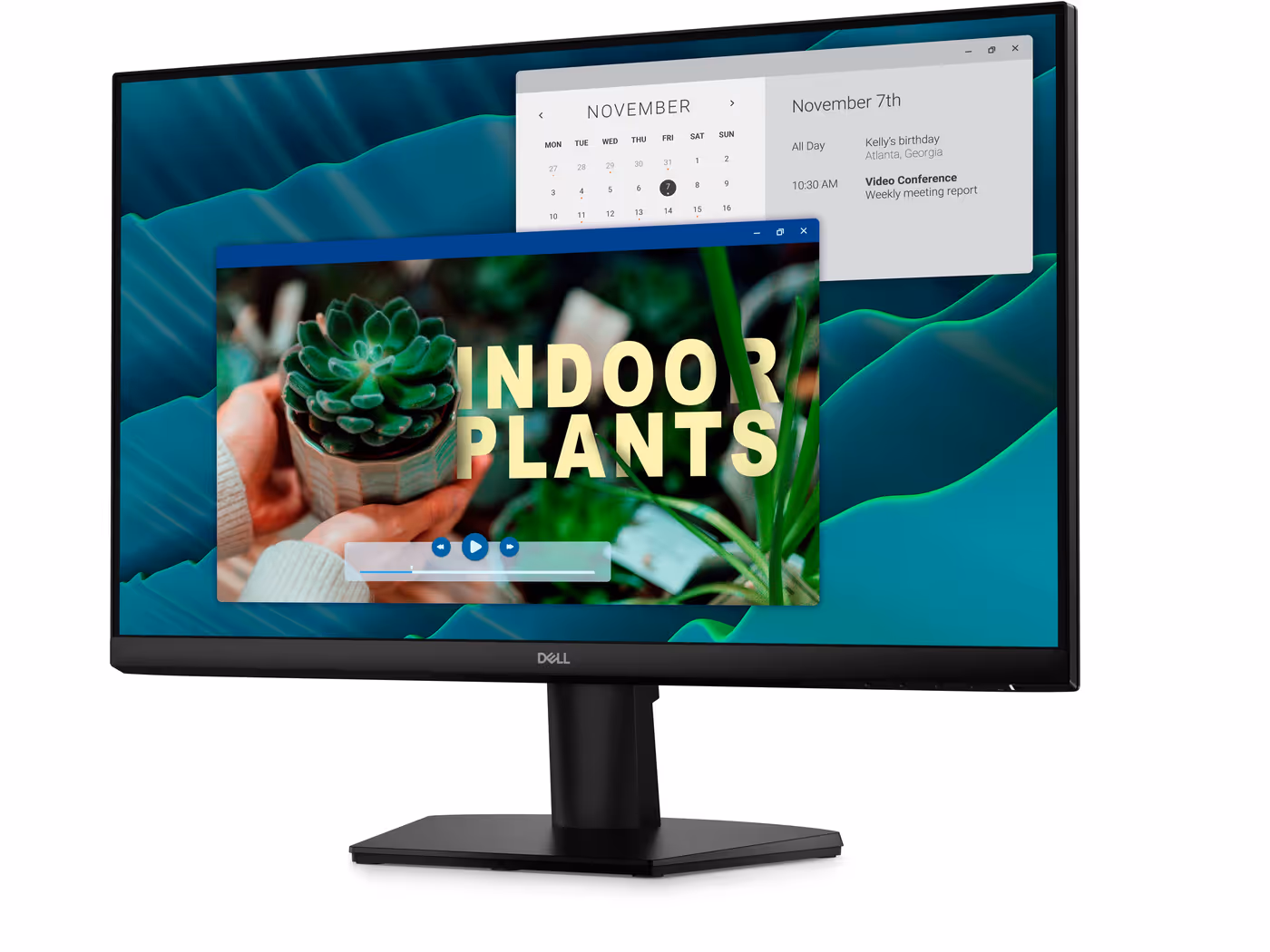 Dell 24 Monitor - SE2426H display with wide viewing angles and thin bezels