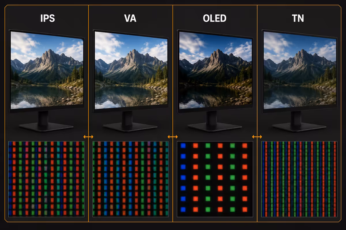 Contrast ratio and brightness