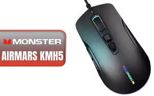MONSTER Airmars KMH5 Gaming Mouse MONSTER Airmars KMH5 Gaming Mouse - Image 1