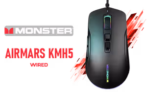 MONSTER Airmars KMH5 Gaming Mouse - Image 1