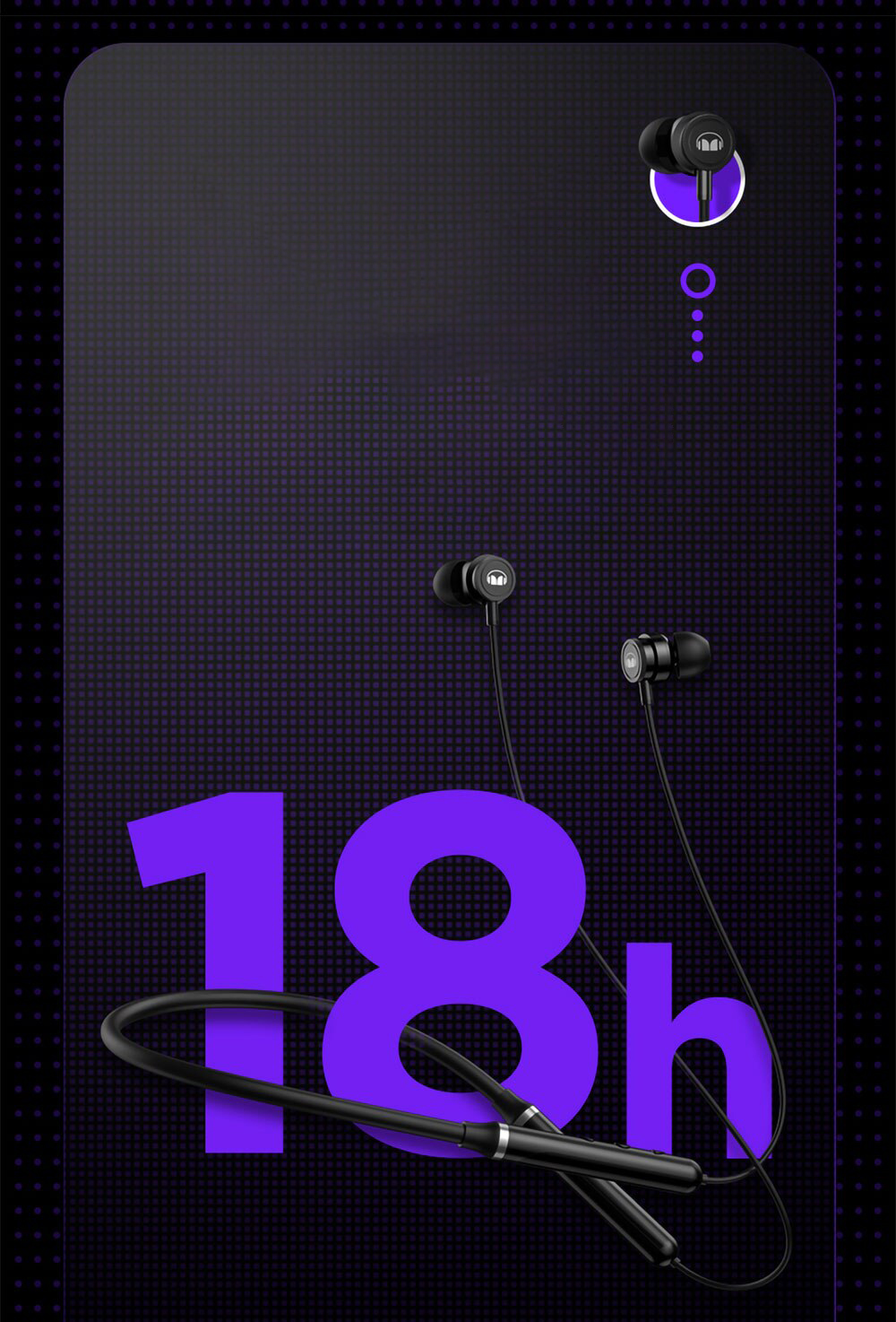 Monster Airmars SG03 Wireless Headphones in Green color (Desktop View)