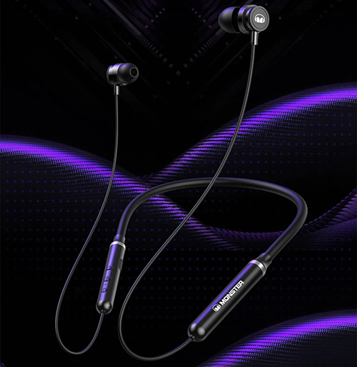 Monster Airmars SG03 Wireless Headphones in Green color