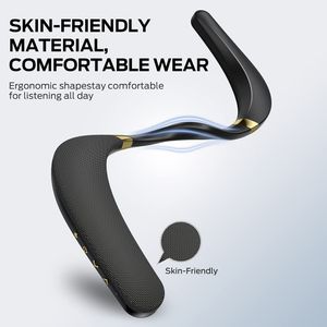 Monster Boomerang Neckband Bluetooth Speaker - Black - Best Deal - South Africa - image 3