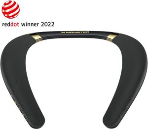 Monster Boomerang Neckband Bluetooth Speaker - Black - Best Deal - South Africa - image 6