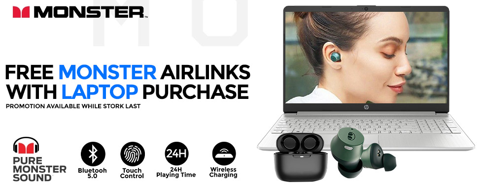 FREE Monster Airlinks Headphones