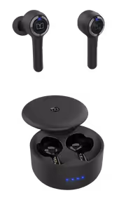 Monster Clarity 102 AirLinks MH21901 Wireless Earbuds - 30h, IPX5 (Black) - image 3