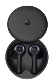 Monster Clarity 102 AirLinks MH21901 Wireless Earbuds - 30h, IPX5 (Black) - image 2