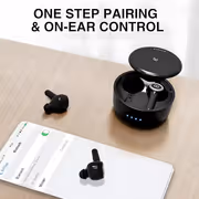Monster Clarity 102 AirLinks MH21901 Wireless Earbuds - 30h, IPX5 (Black) - image 9