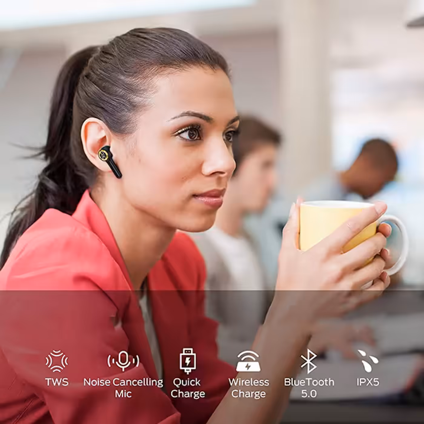 Monster Clarity 102 AirLinks with the ear tips and USB-C cable included