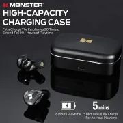 Monster Clarity 700DB AirLinks Wireless Earbuds - aptX HiFi, IPX5 - image 7