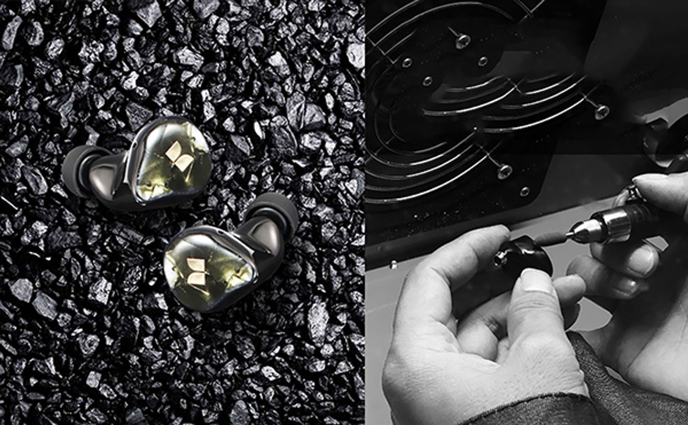 Ergonomic shape of the Monster Clarity 700DB earbud in profile