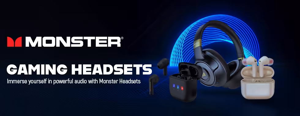 Monster Gaming Headsets Sound 🎧🔥🎮