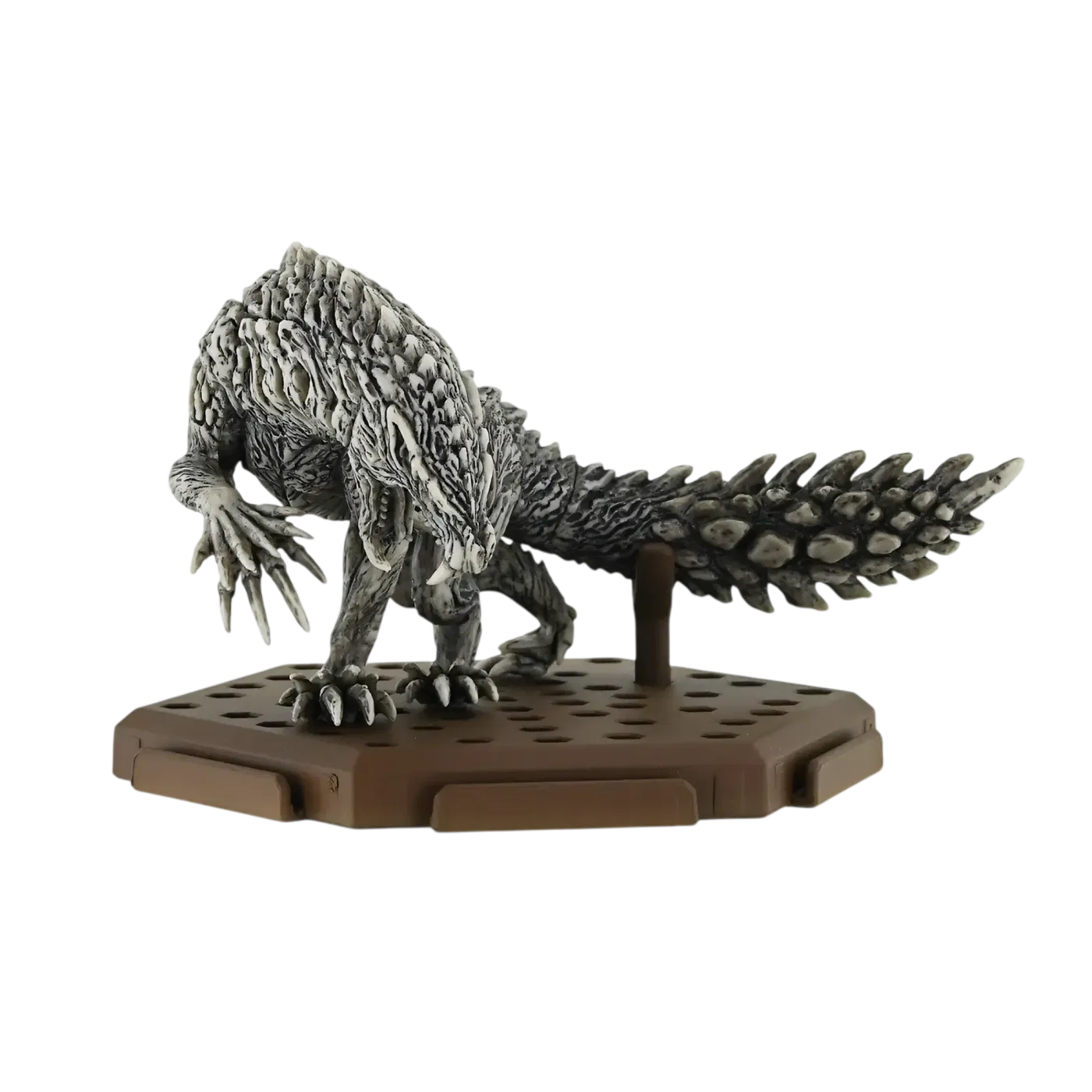 Monster Hunter stone figure on its included display stand