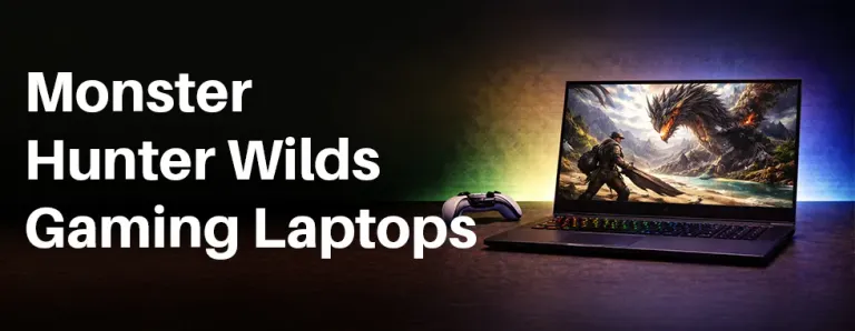 Monster Hunter Wilds gaming laptop — high-performance GPU, RTX & Ryzen for smooth gameplay 🎮🐉