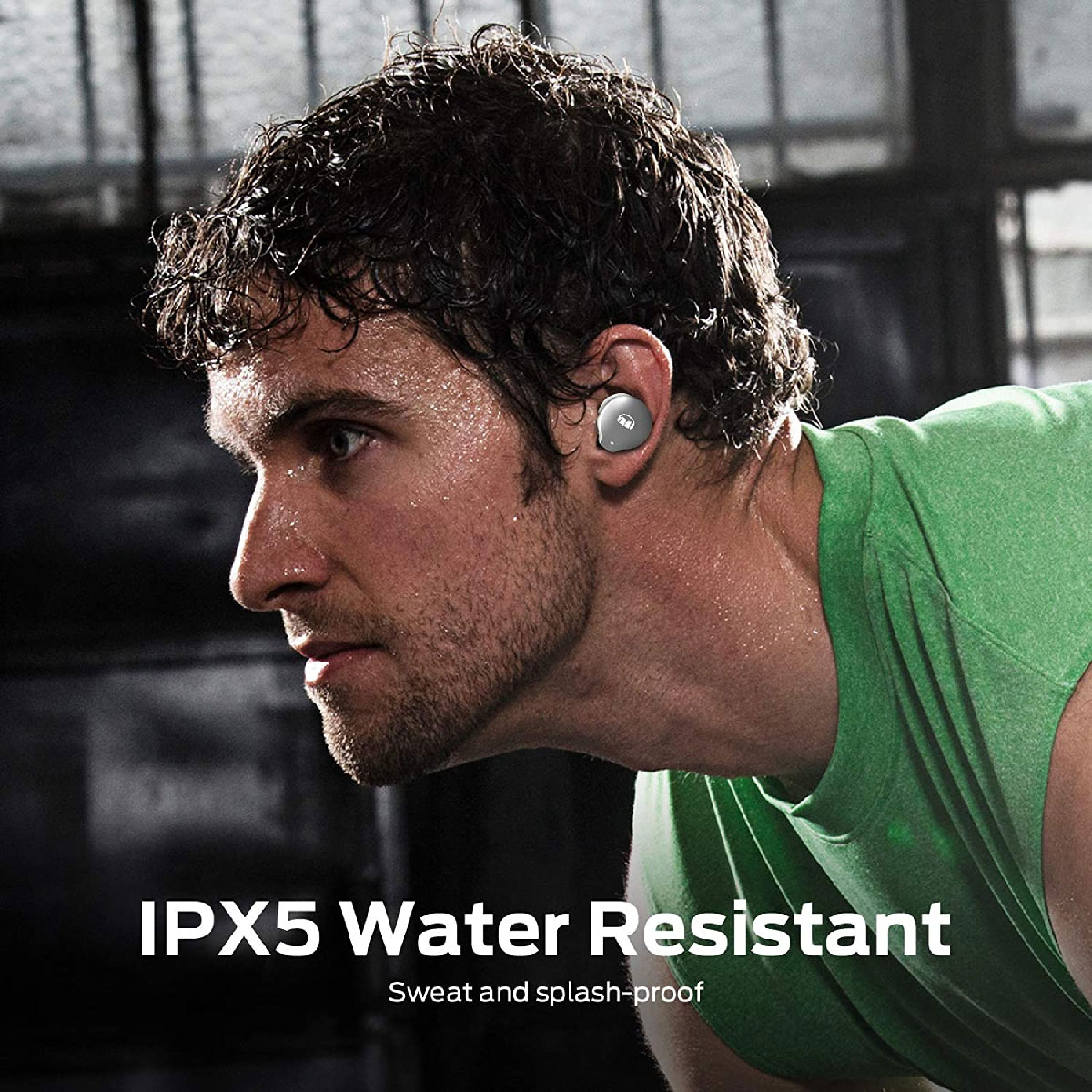 User enjoying the Monster Inspiration 700 ANC Wireless In-Ear Headphones in White