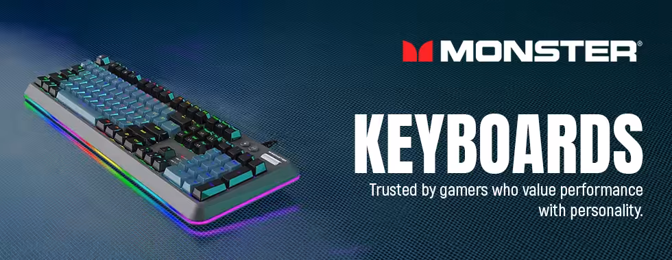Monster Keyboards Bold Precision 🎮⌨️🔥