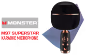 Monster M97 Superstar M97BK 26W Bluetooth Karaoke Microphone - image 1