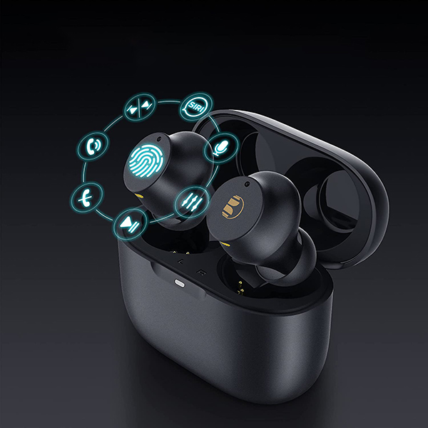 Multi-function touch interface of headphones