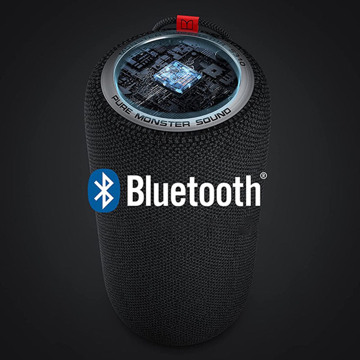 Monster S310 speaker streaming wirelessly from a nearby phone